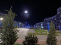 Festive fireworks display held in Fuzuli in honor of Victory Day (PHOTO)