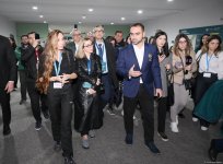 Media representatives observe final stages of COP29 preparations (PHOTO)