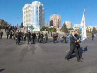 Victory Day march kicks off from Musabayov Park in Azerbaijan's Baku (PHOTO/VIDEO)