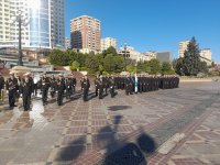 Victory Day march kicks off from Musabayov Park in Azerbaijan's Baku (PHOTO/VIDEO)