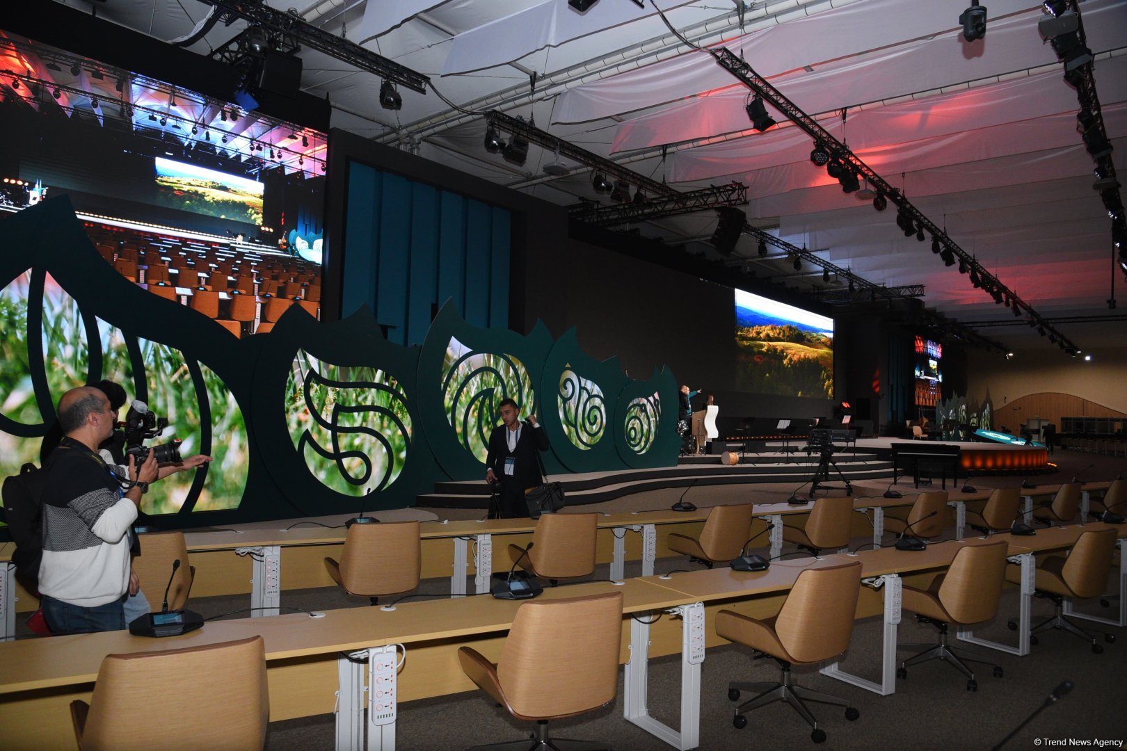 Media representatives observe final stages of COP29 preparations (PHOTO)
