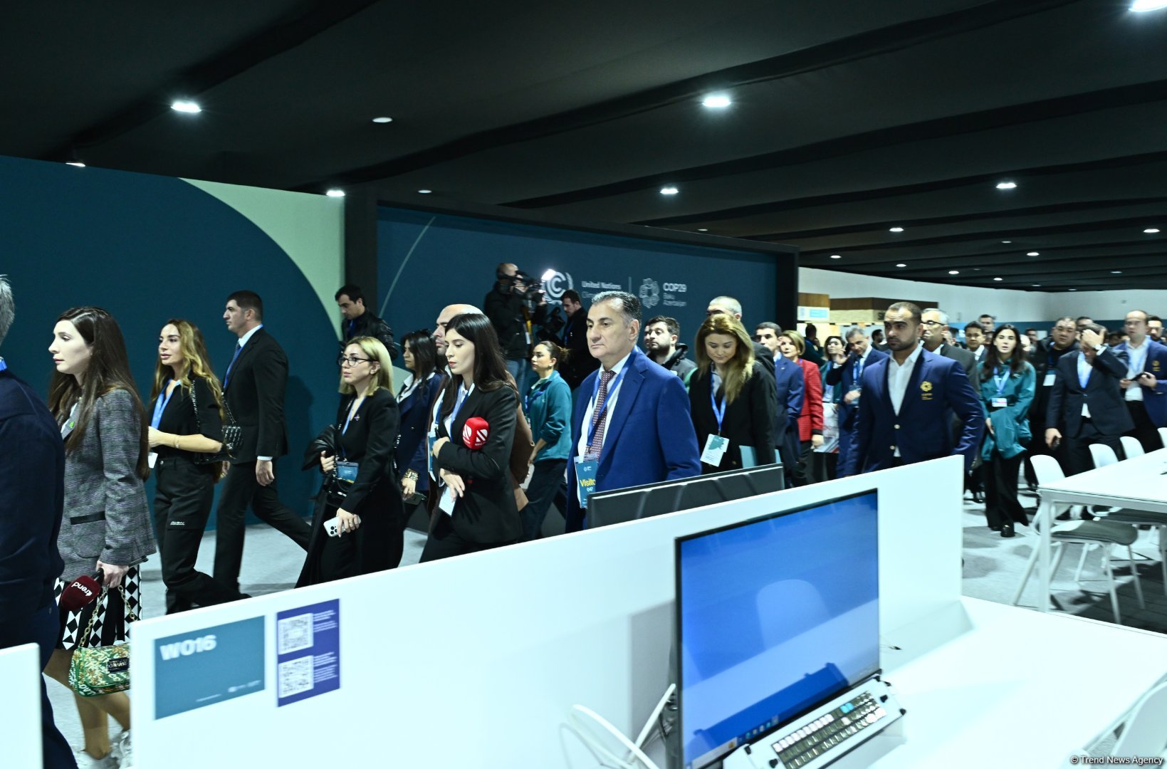 Media representatives observe final stages of COP29 preparations (PHOTO)