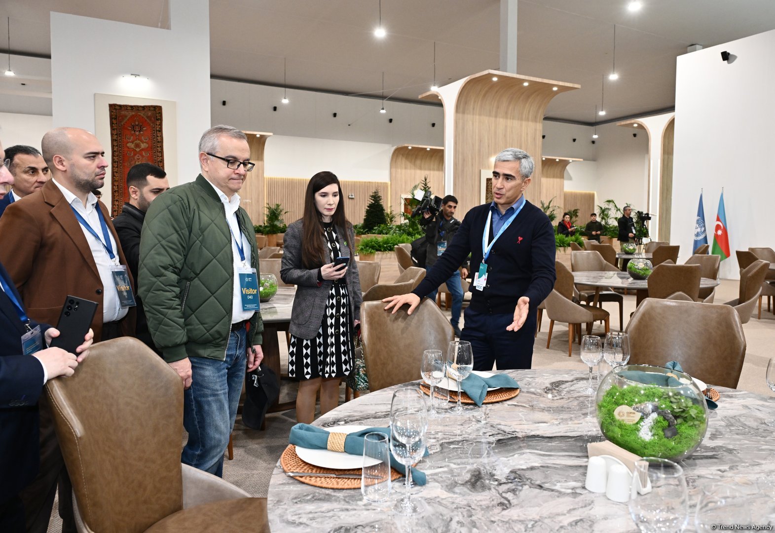 Media representatives observe final stages of COP29 preparations (PHOTO)