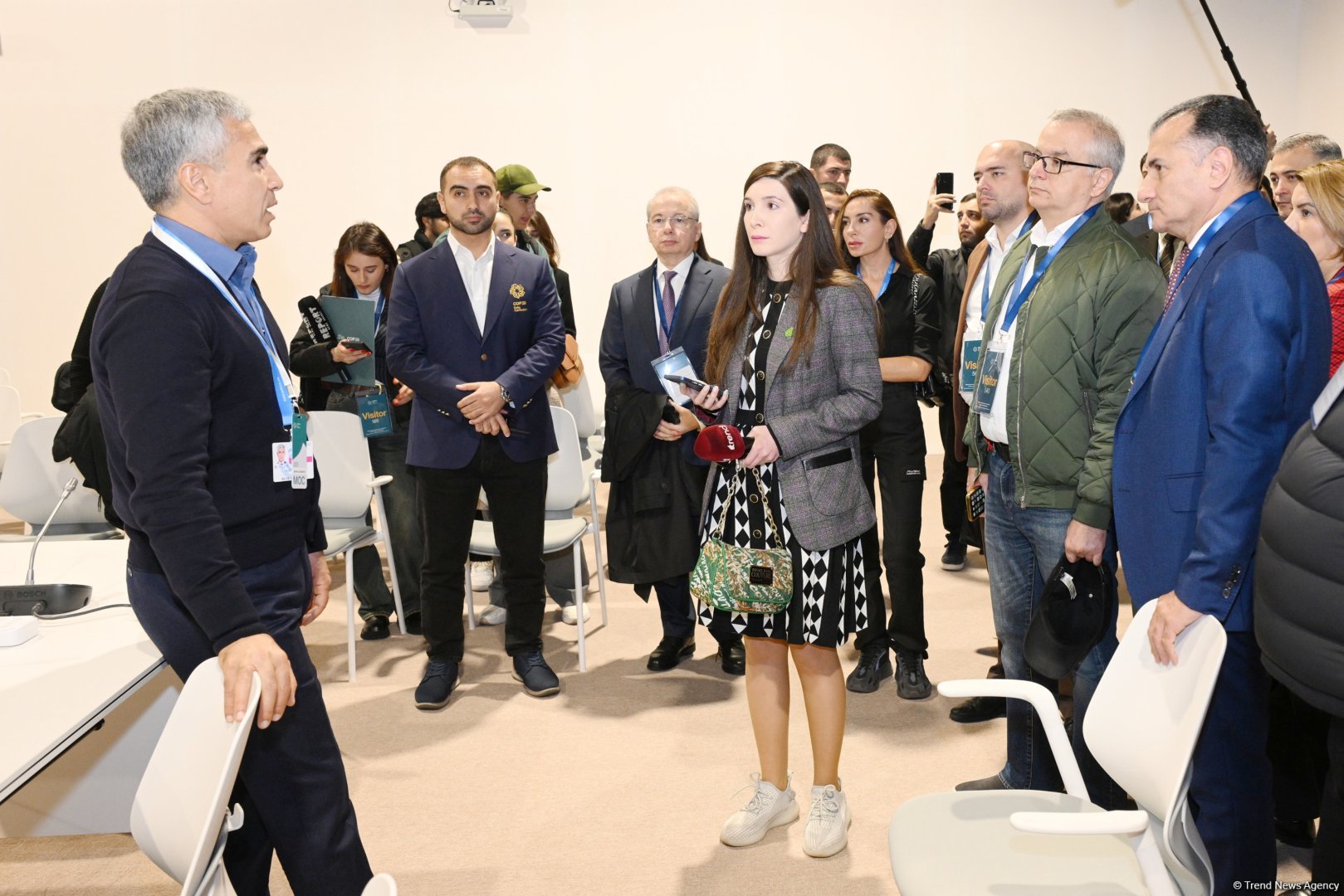 Media representatives observe final stages of COP29 preparations (PHOTO)