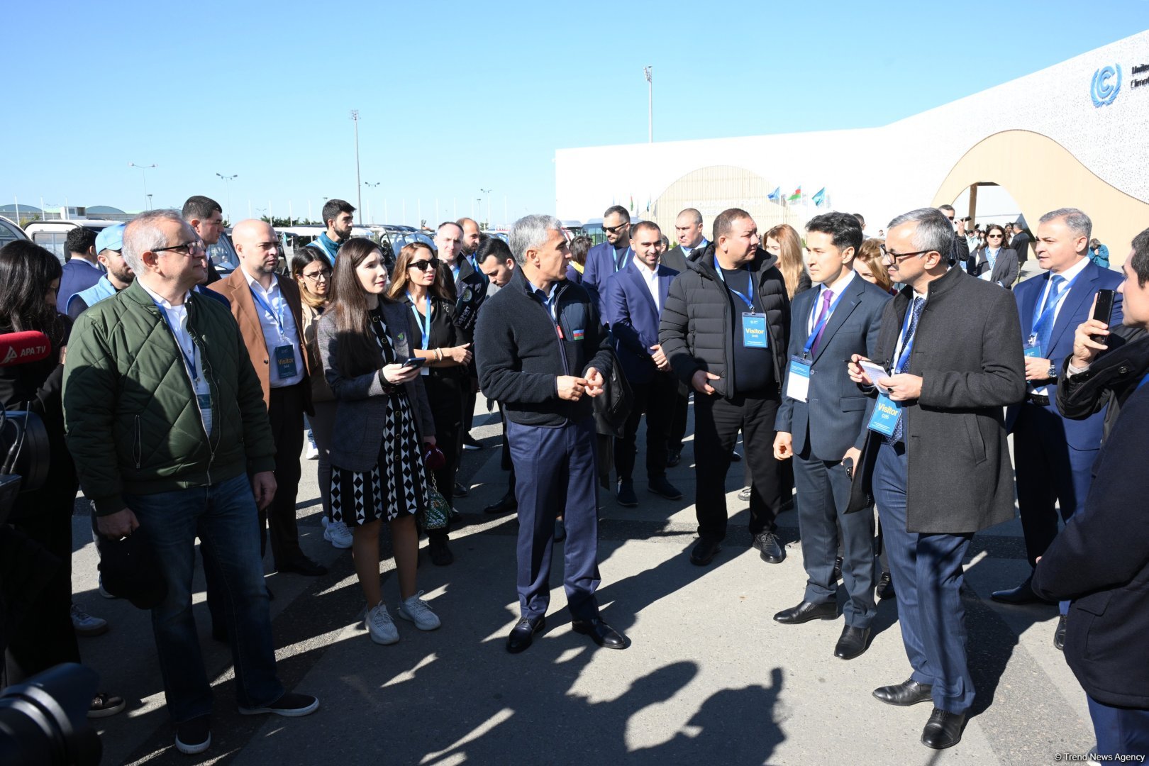 Media representatives observe final stages of COP29 preparations (PHOTO)