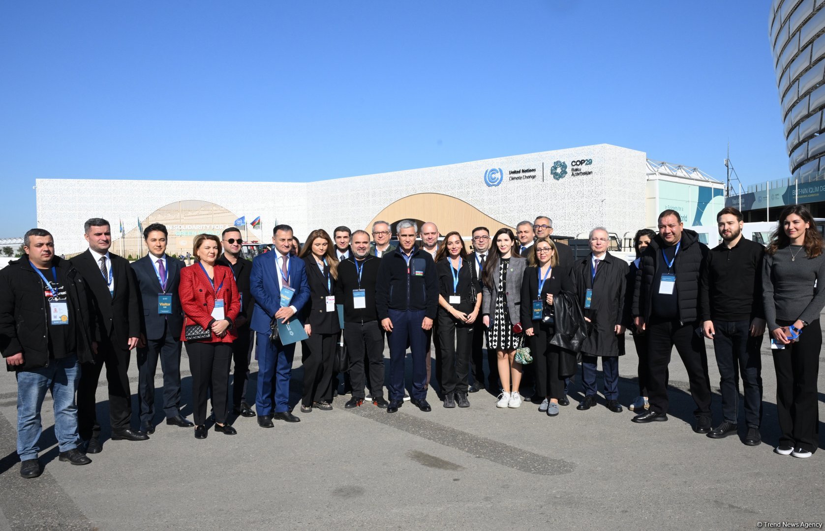 Media representatives observe final stages of COP29 preparations (PHOTO)