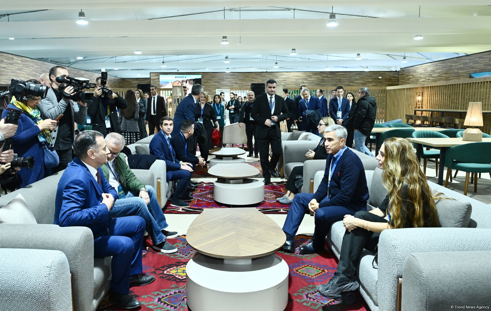 Media representatives observe final stages of COP29 preparations (PHOTO)