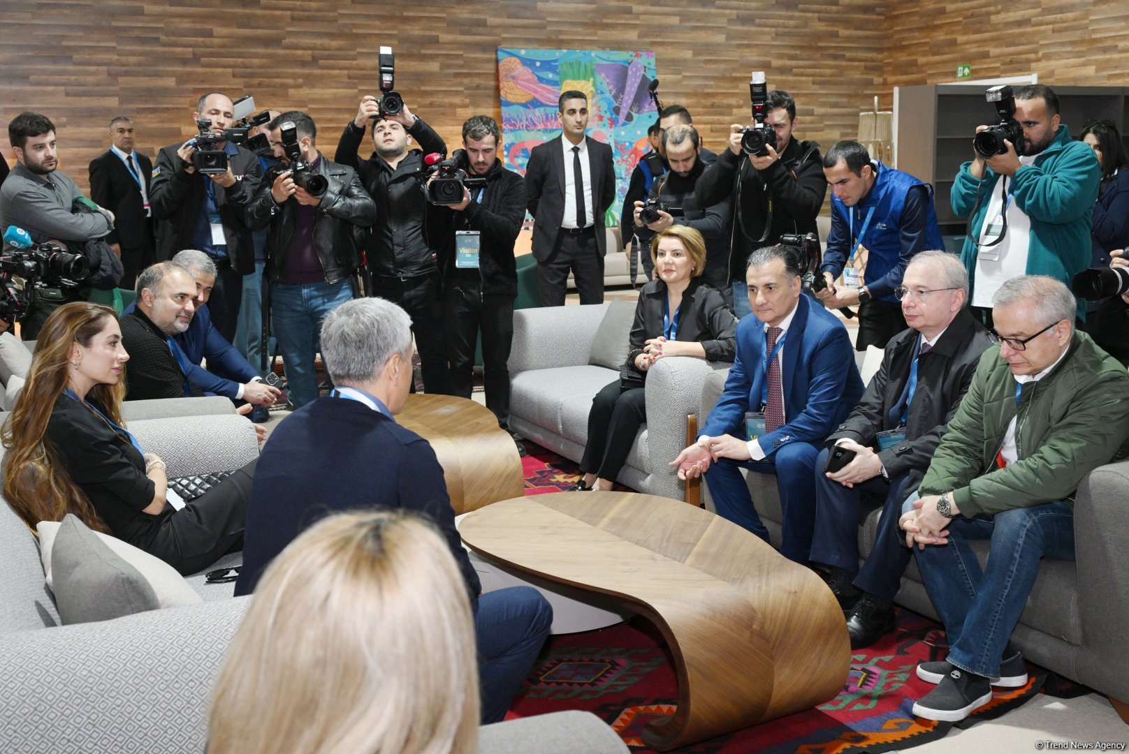 Media representatives observe final stages of COP29 preparations (PHOTO)