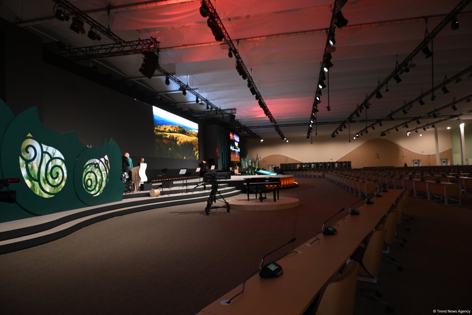 Media representatives observe final stages of COP29 preparations (PHOTO)