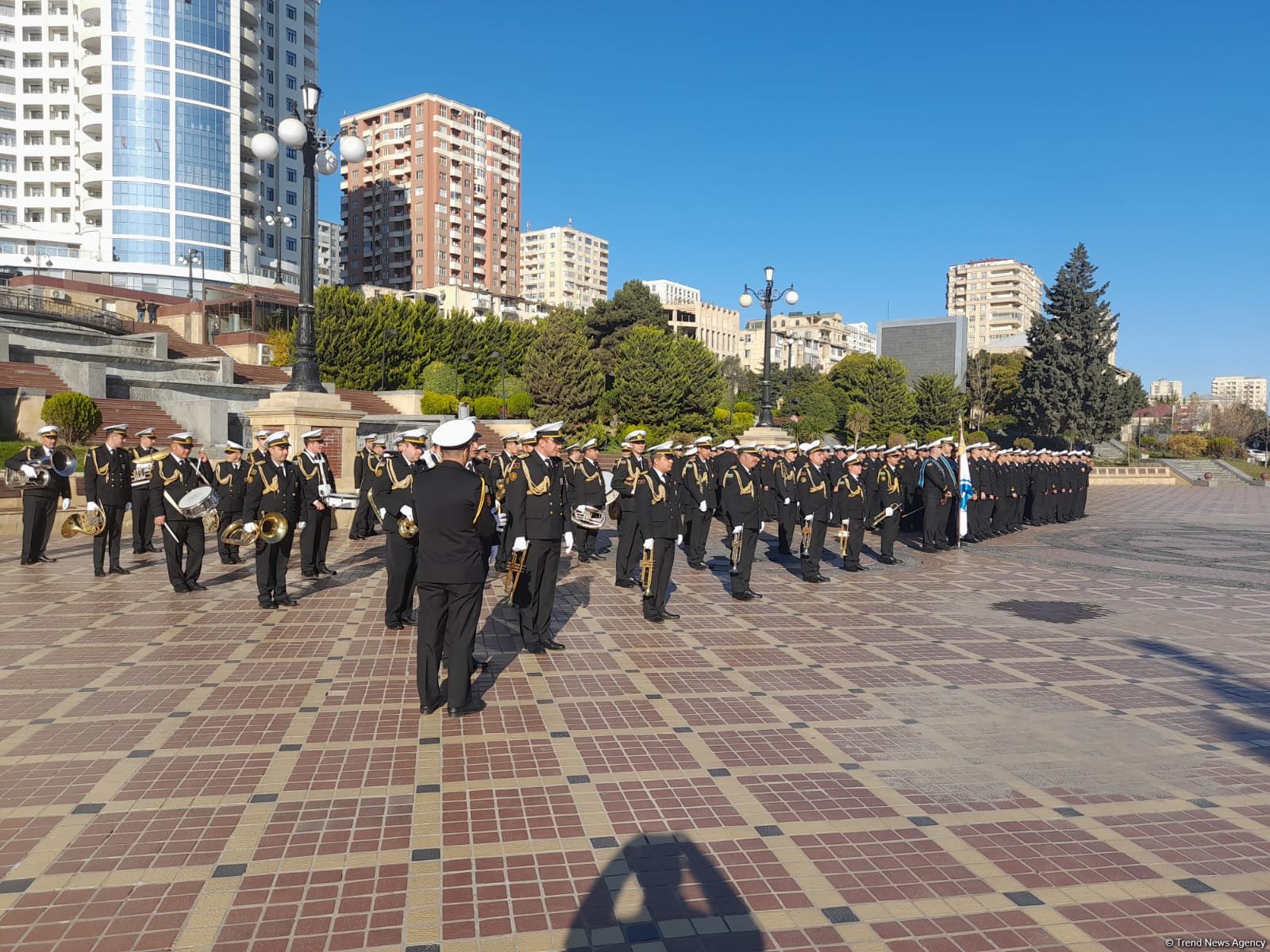 Victory Day march kicks off from Musabayov Park in Azerbaijan's Baku (PHOTO/VIDEO)