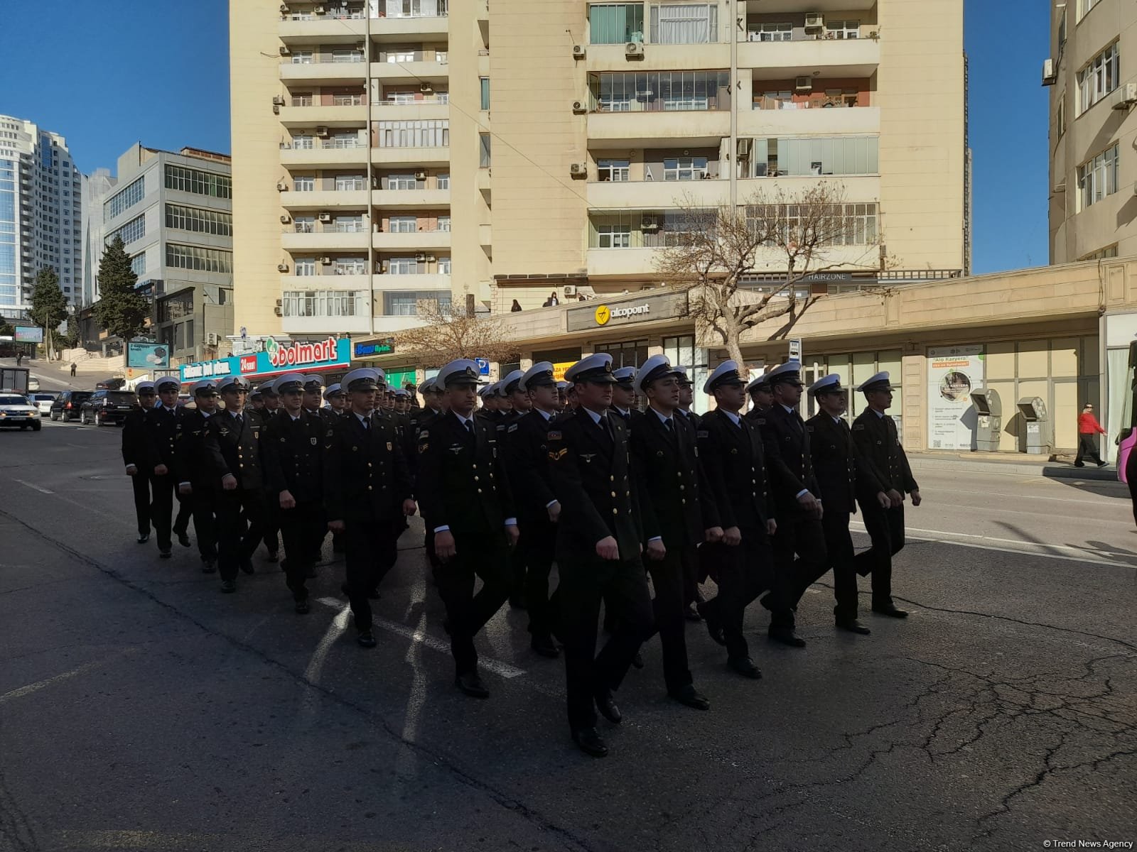 Victory Day march kicks off from Musabayov Park in Azerbaijan's Baku (PHOTO/VIDEO)