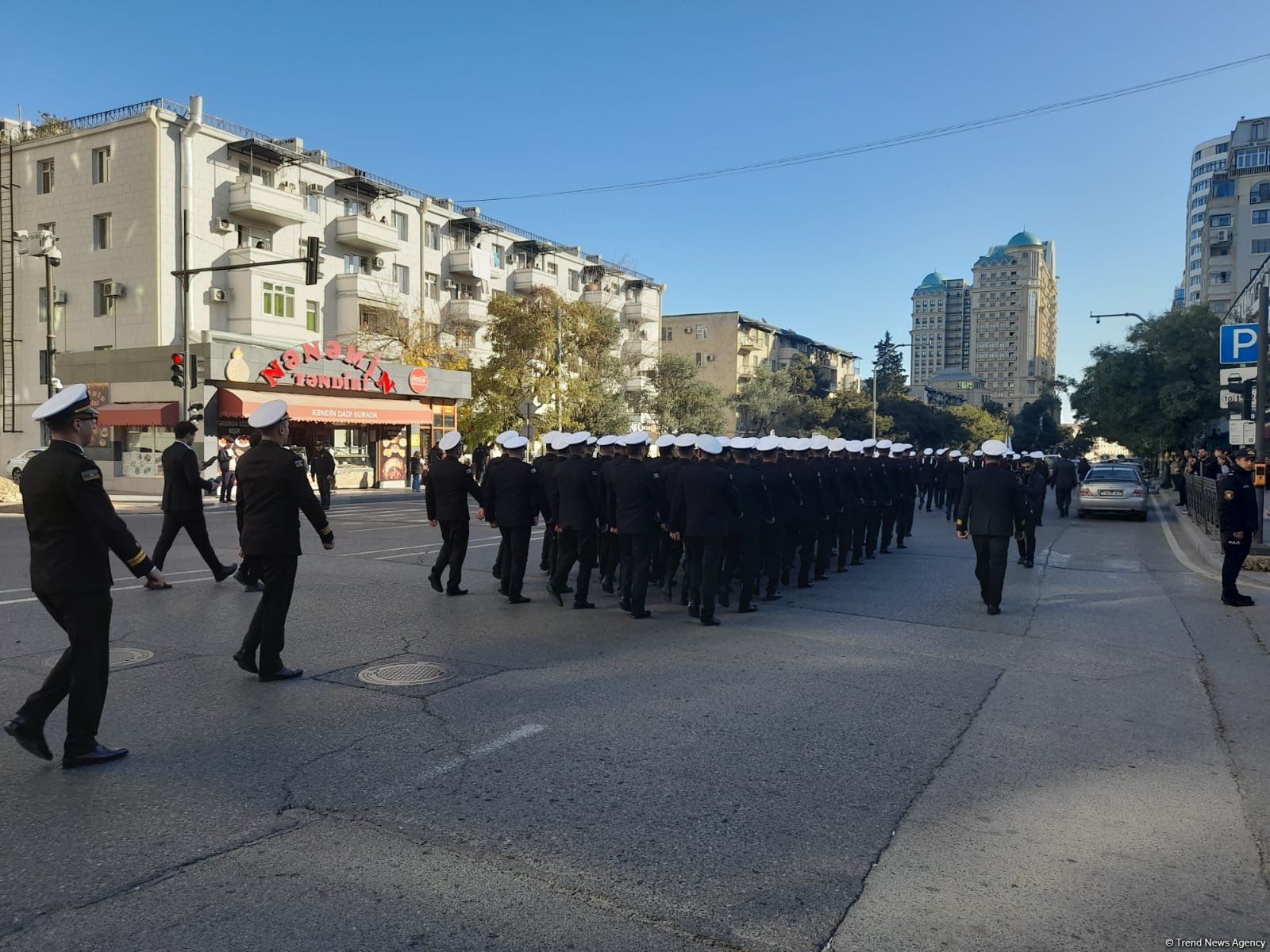 Victory Day march kicks off from Musabayov Park in Azerbaijan's Baku (PHOTO/VIDEO)