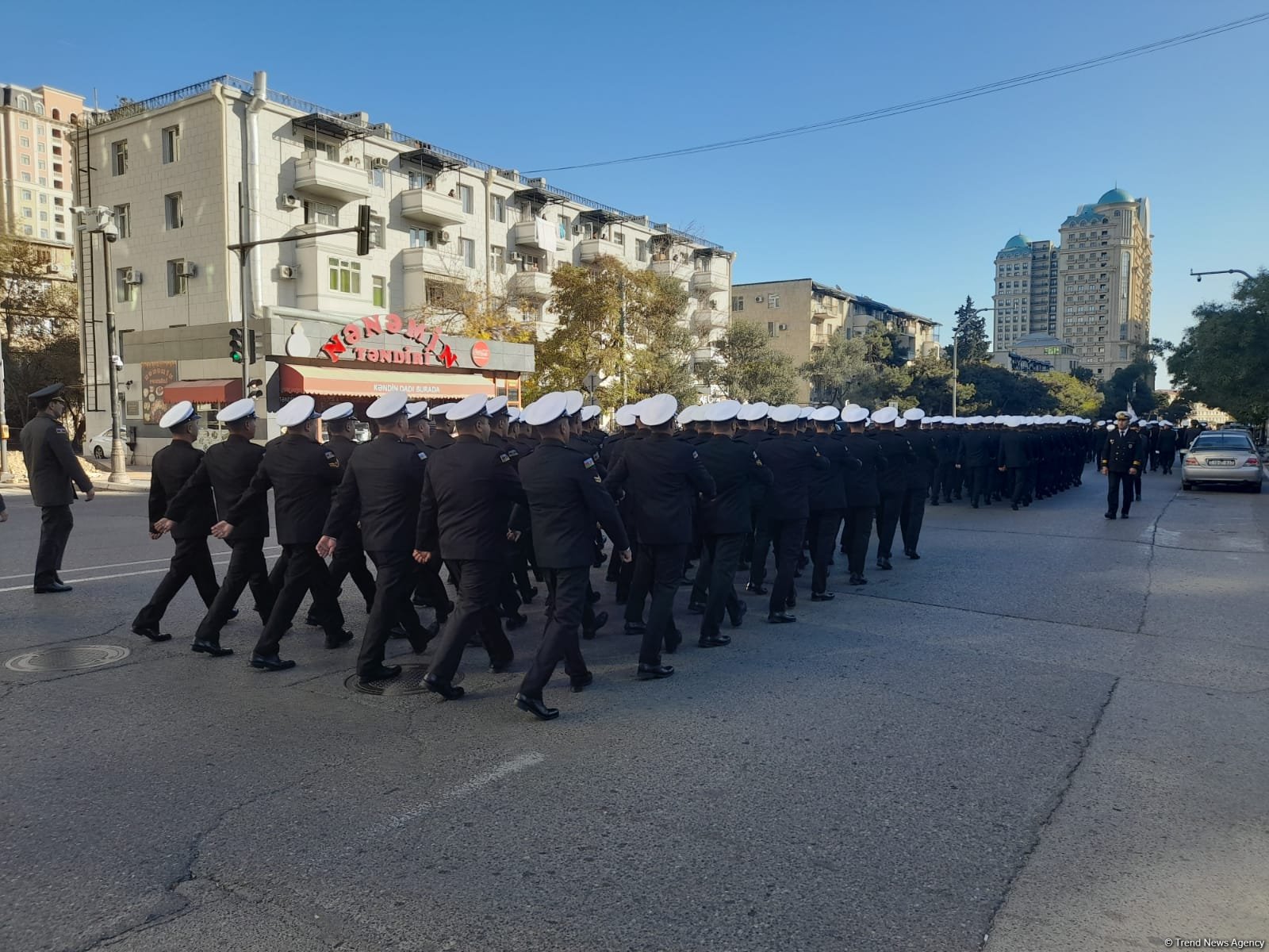 Victory Day march kicks off from Musabayov Park in Azerbaijan's Baku (PHOTO/VIDEO)