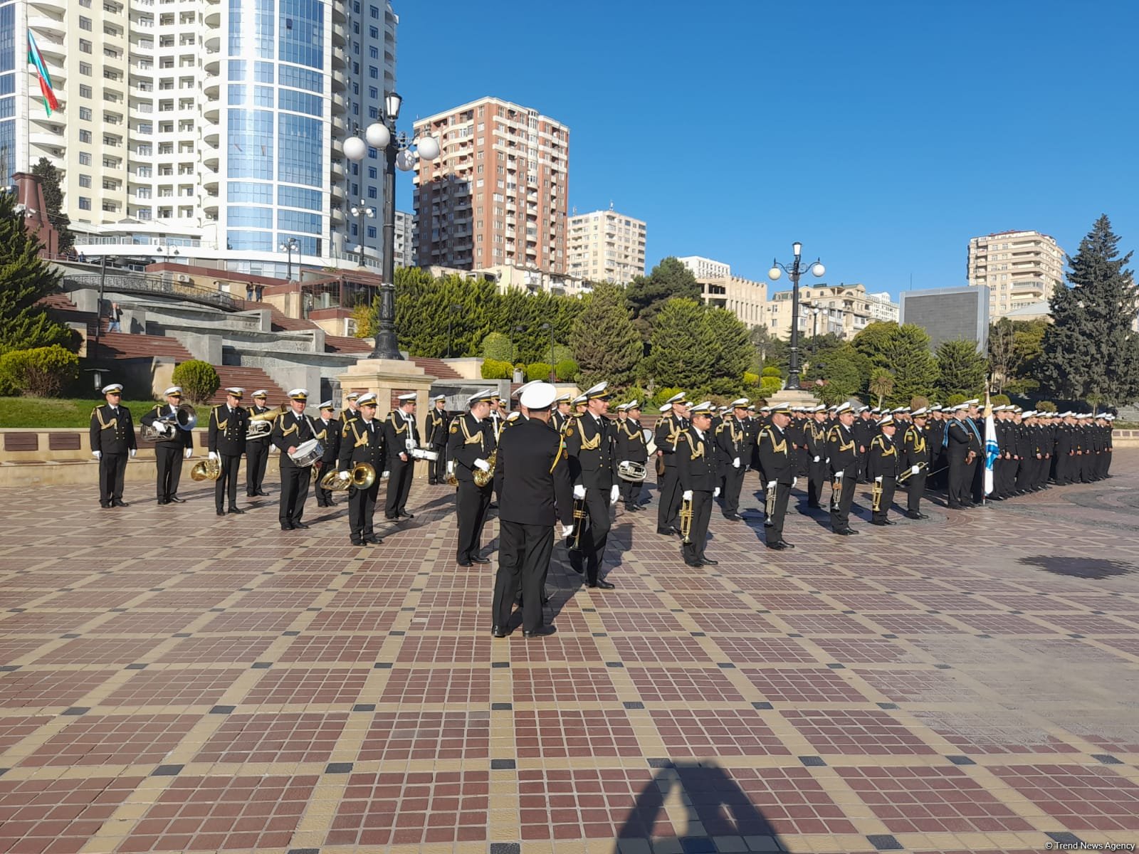 Victory Day march kicks off from Musabayov Park in Azerbaijan's Baku (PHOTO/VIDEO)