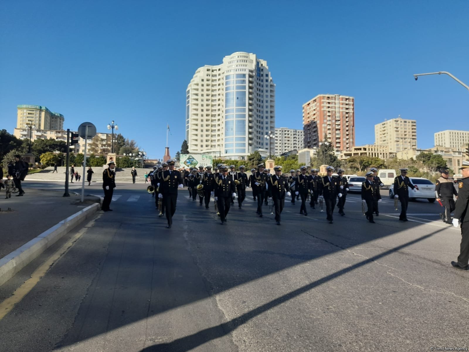 Victory Day march kicks off from Musabayov Park in Azerbaijan's Baku (PHOTO/VIDEO)