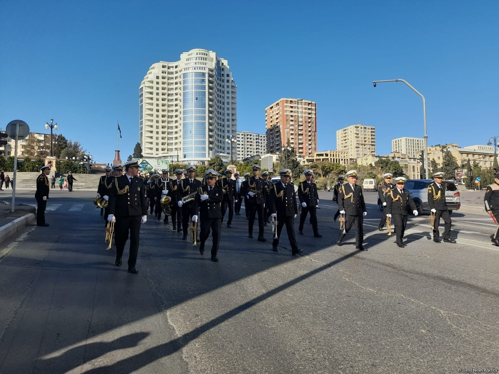 Victory Day march kicks off from Musabayov Park in Azerbaijan's Baku (PHOTO/VIDEO)