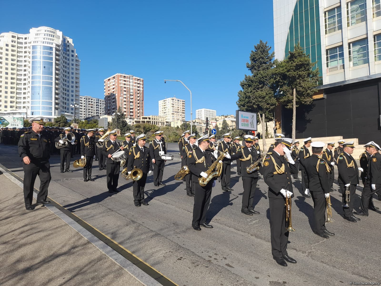 Victory Day march kicks off from Musabayov Park in Azerbaijan's Baku (PHOTO/VIDEO)