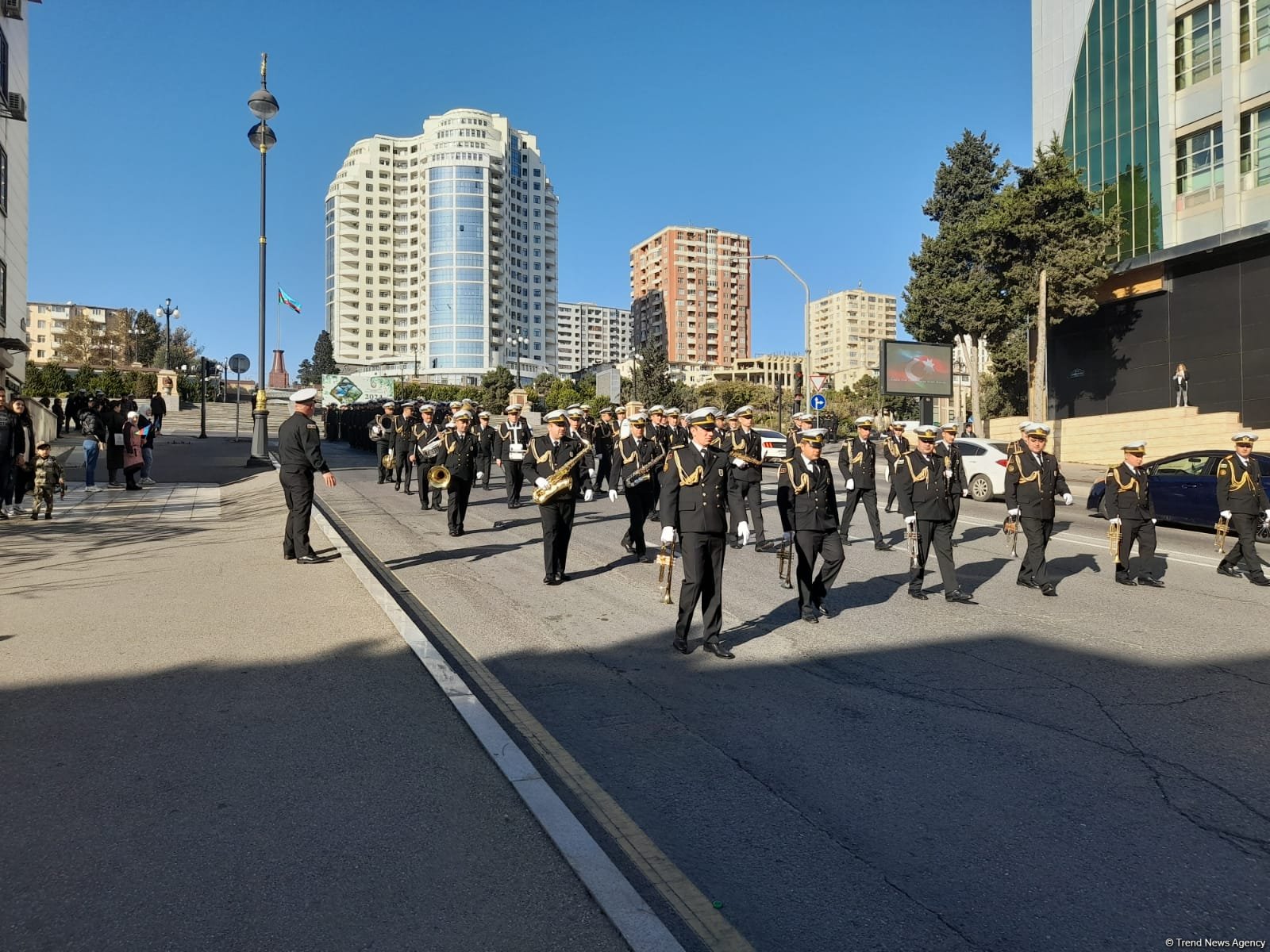 Victory Day march kicks off from Musabayov Park in Azerbaijan's Baku (PHOTO/VIDEO)