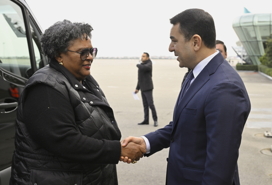Prime Minister of Barbados arrives in Azerbaijan for COP29