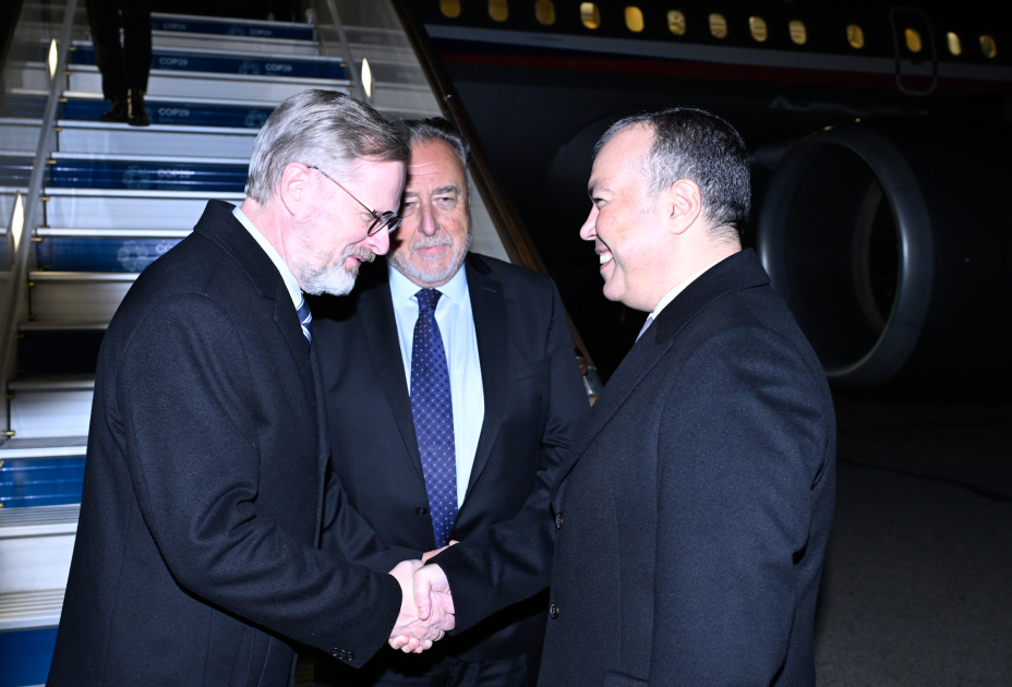 Czech Prime Minister arrives in Azerbaijan to attend COP29 (PHOTO)
