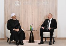 President Ilham Aliyev meets with Grand Imam of Al-Azhar Al-Sharif (PHOTO/VIDEO)