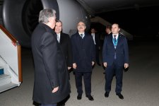 President of Tajikistan Emomali Rahmon begins visit to Azerbaijan (PHOTO)