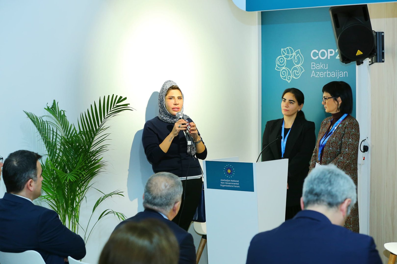 Azerbaijan's "Ecosphere" eco-social center presents its programs at COP29 (PHOTO)