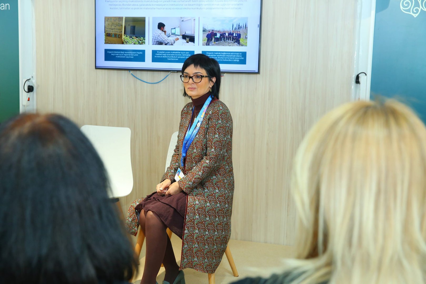 Azerbaijan's "Ecosphere" eco-social center presents its programs at COP29 (PHOTO)