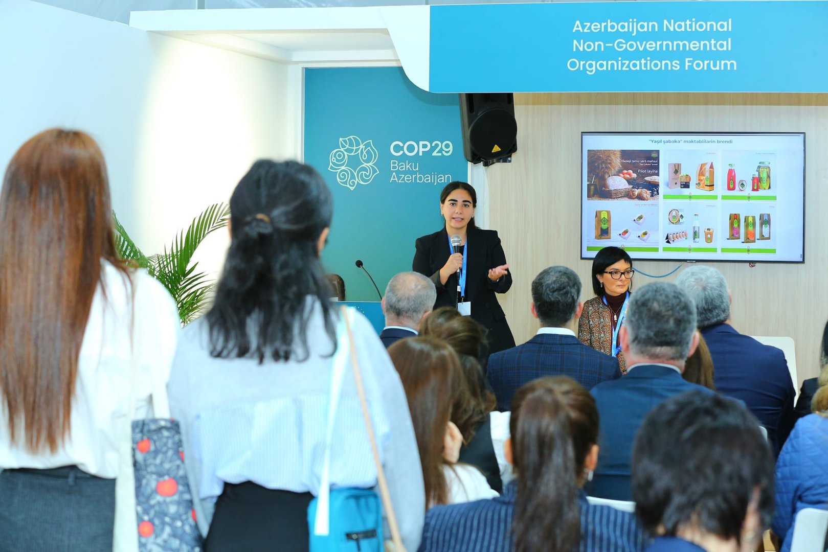 Azerbaijan's "Ecosphere" eco-social center presents its programs at COP29 (PHOTO)