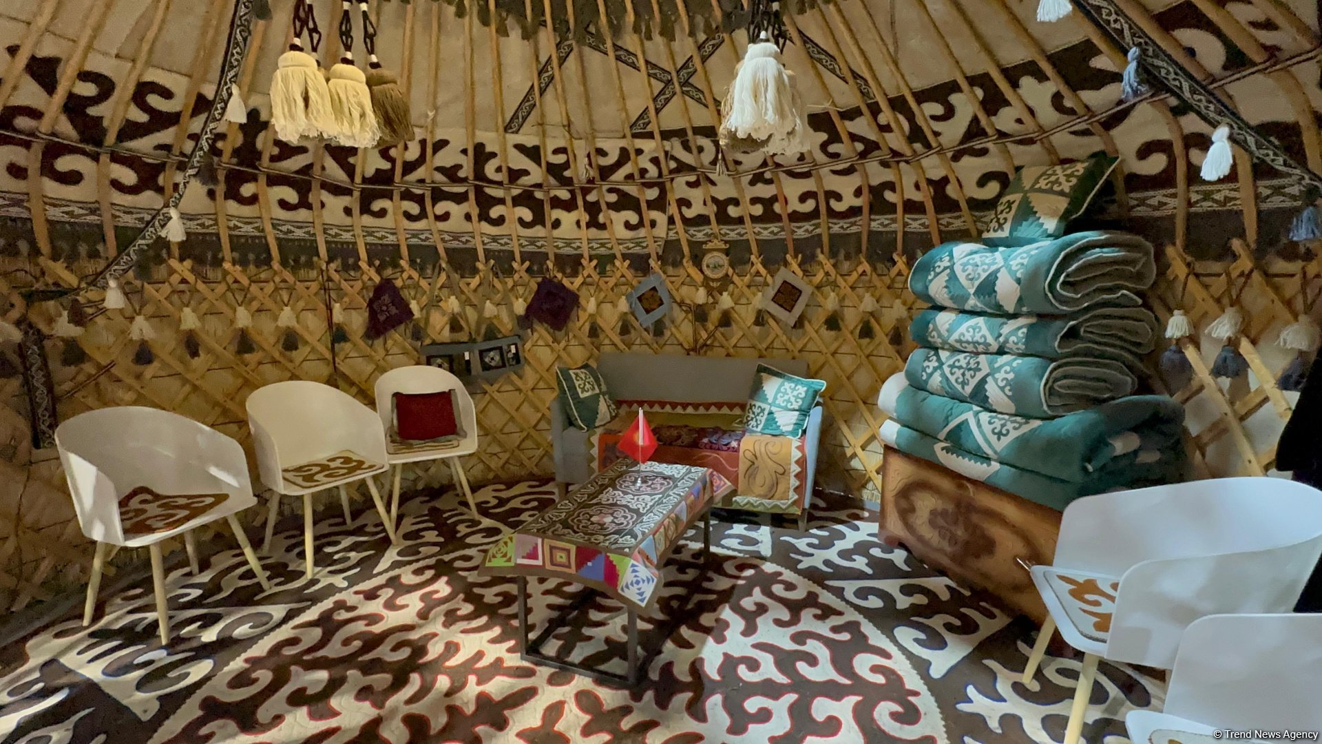 Kyrgyzstan presents unique pavilion at COP29 (PHOTO/VIDEO)