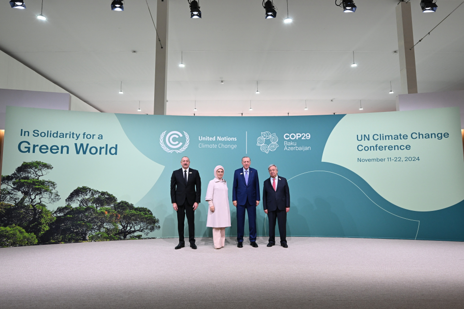 Baku hosts opening ceremony of COP29 Leaders' Summit, President Ilham Aliyev addresses event (PHOTO/VIDEO)