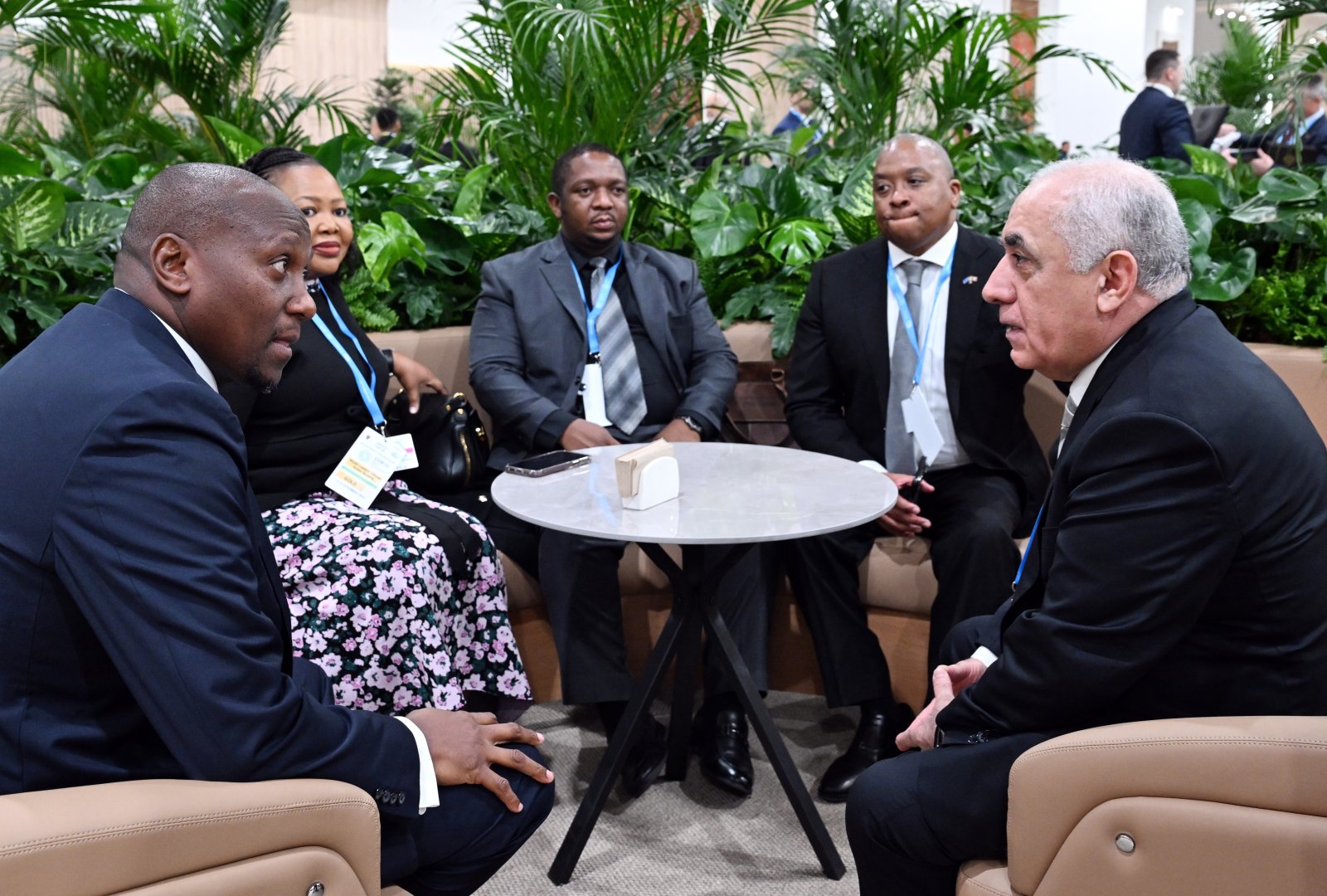 Azerbaijani, Eswatini PMs discuss development of bilateral and multilateral ties (PHOTO)