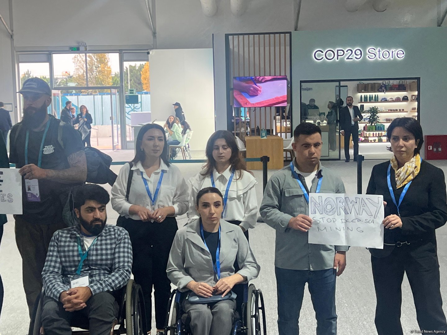 Azerbaijan's COP29 protests deep-sea mining and whale hunting in Norway (PHOTO/VIDEO)