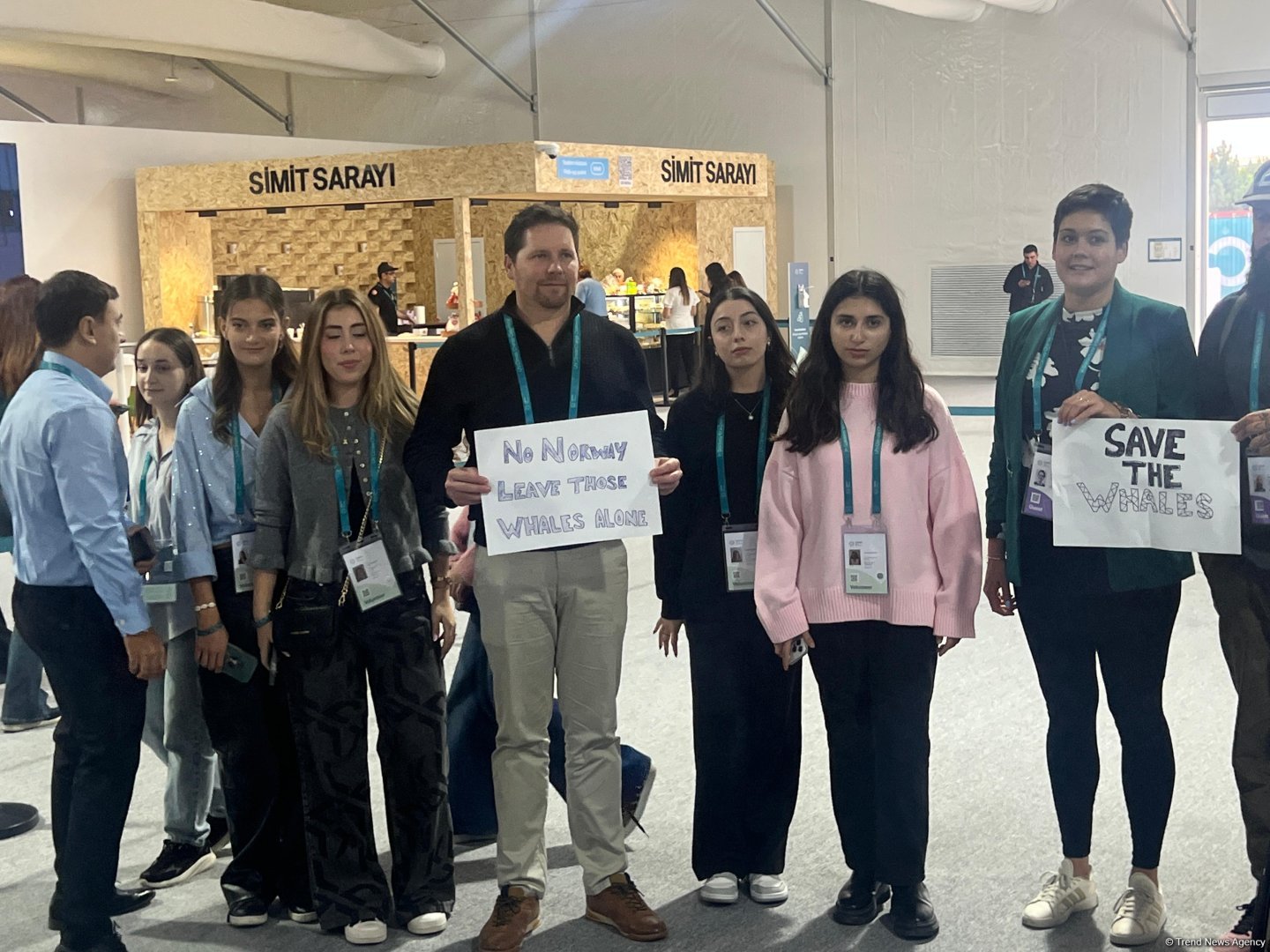 Azerbaijan's COP29 protests deep-sea mining and whale hunting in Norway (PHOTO/VIDEO)