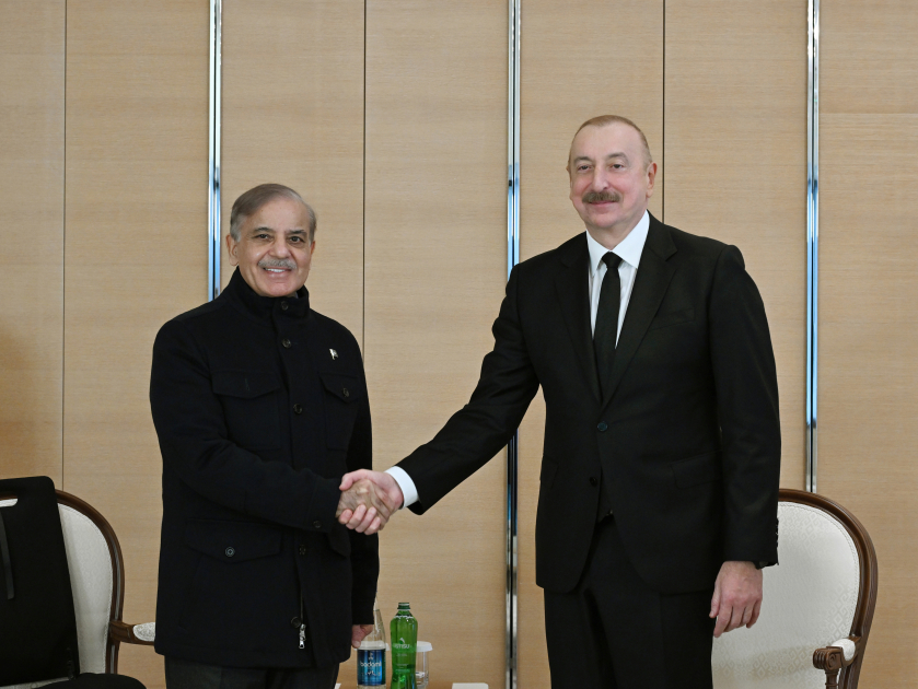 President Ilham Aliyev meets with Pakistani Prime Minister (PHOTO/VIDEO)