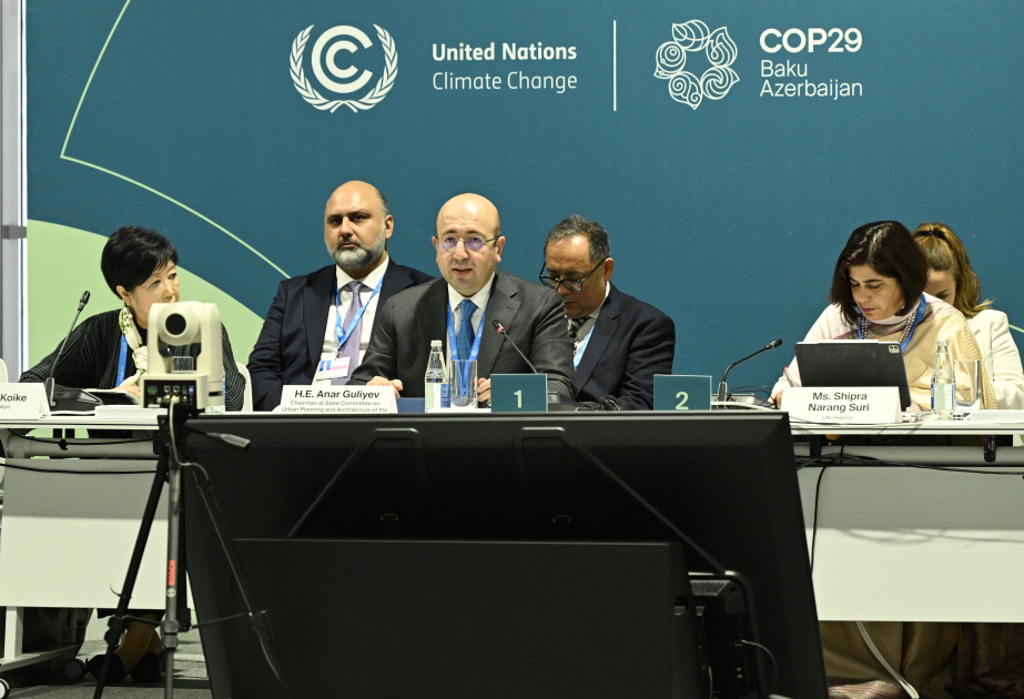 СOP29 brainstorms problems of urbanization, climate change in cities