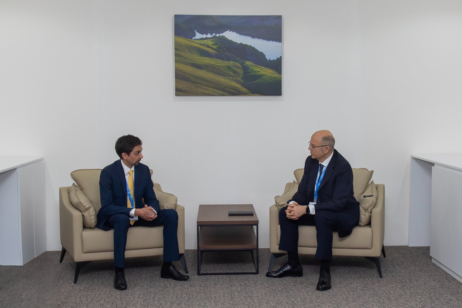 Azerbaijan's energy minister holds series of meetings during COP29 event (PHOTO)