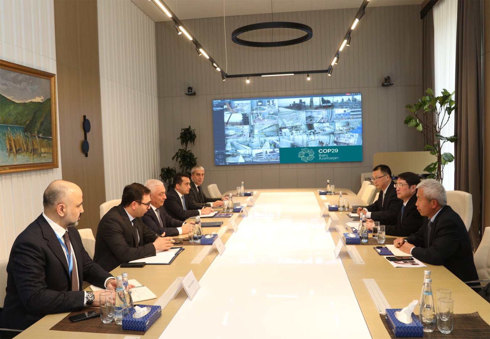Azerbaijan's Azerenergy, Chinese Dongfang Electric Corporation view future co-op at COP29