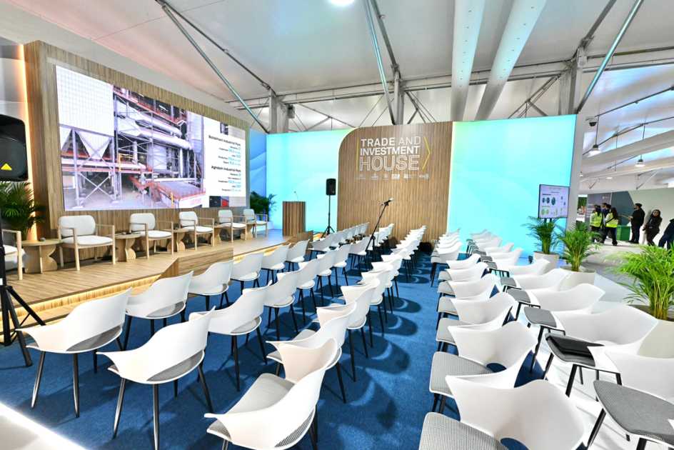 Stands of Trade and Investment House embellishes COP29 in Azerbaijan's Baku (PHOTO)