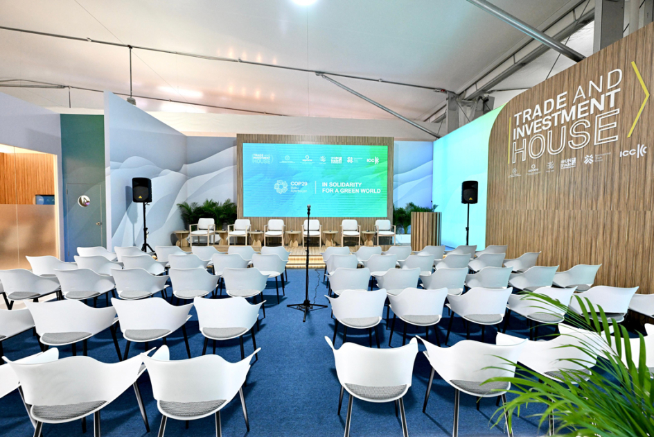 Stands of Trade and Investment House embellishes COP29 in Azerbaijan's Baku (PHOTO)