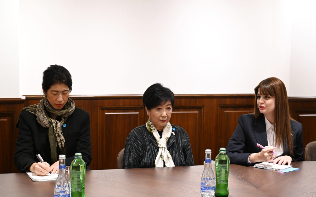 COP29 Organizing Committee's head meets with Tokyo governor's delegation (PHOTO)