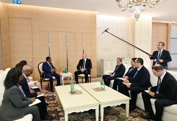 President Ilham Aliyev meets with President of Ethiopia (PHOTO/VIDEO)