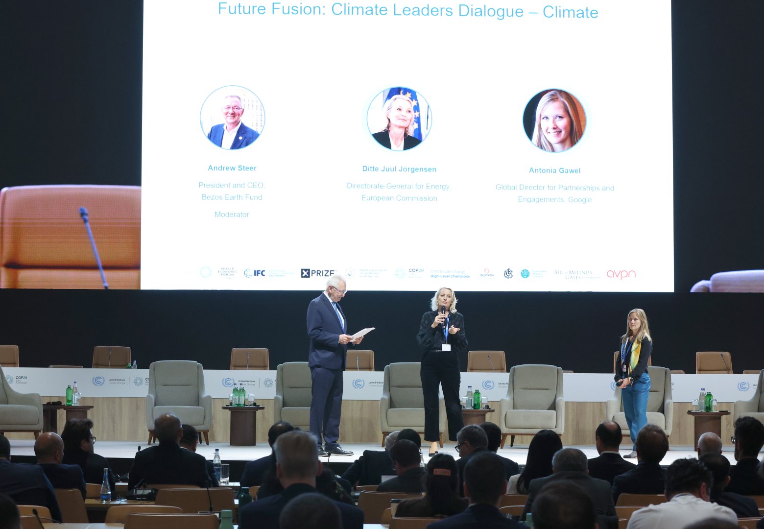 Business strategies to combat climate change discussed at COP29 in Baku (PHOTO)