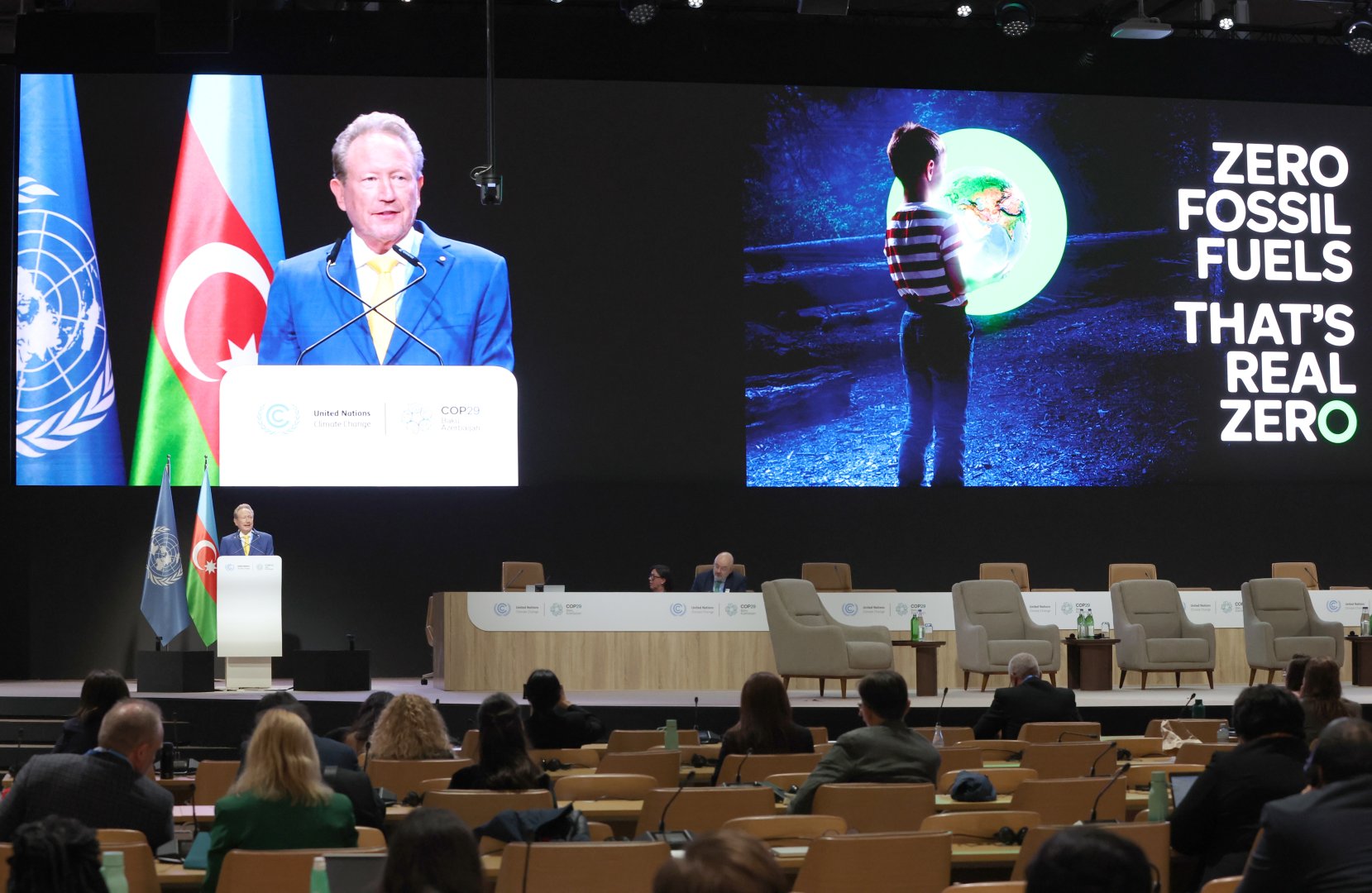 Business strategies to combat climate change discussed at COP29 in Baku (PHOTO)