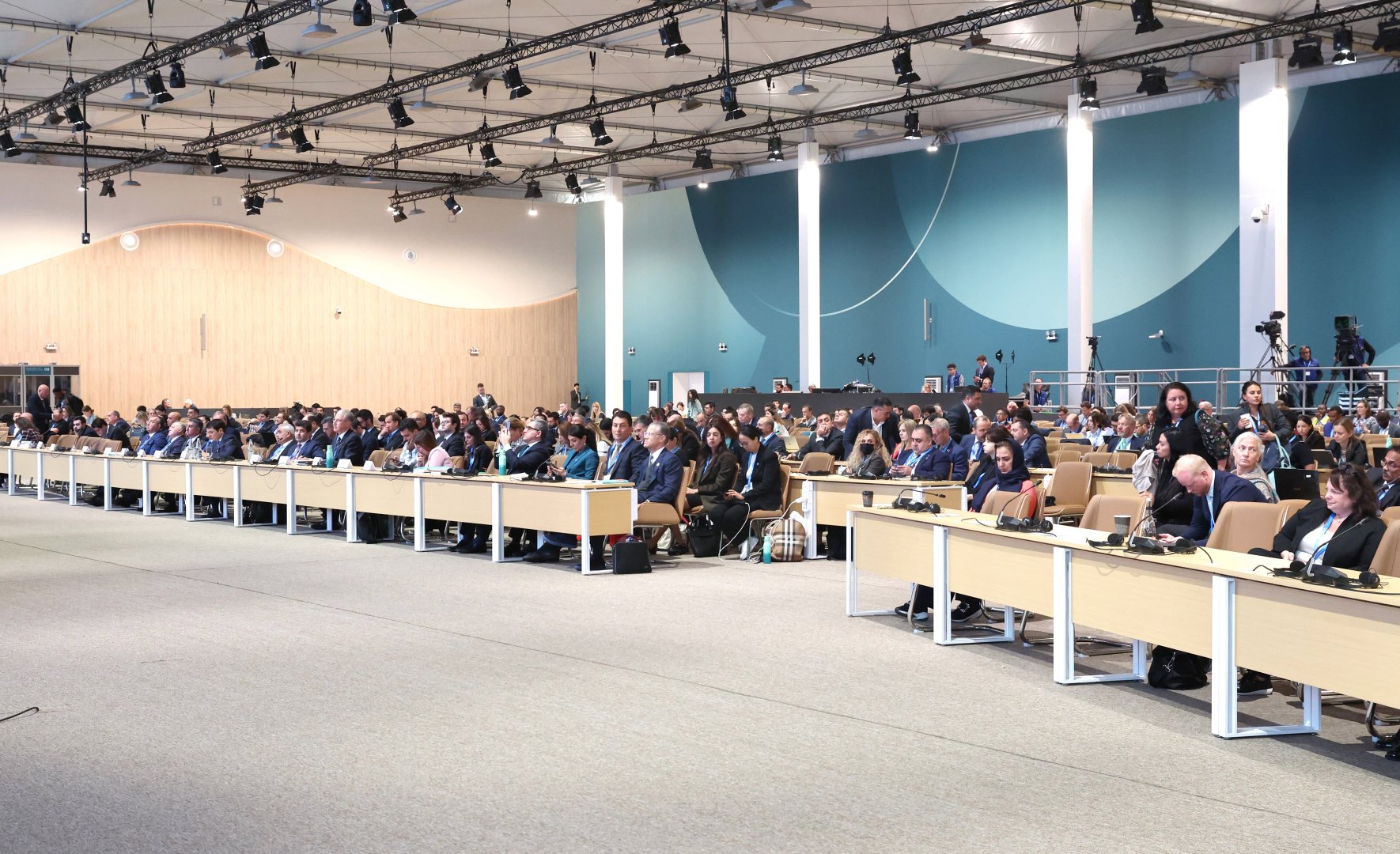 Business strategies to combat climate change discussed at COP29 in Baku (PHOTO)