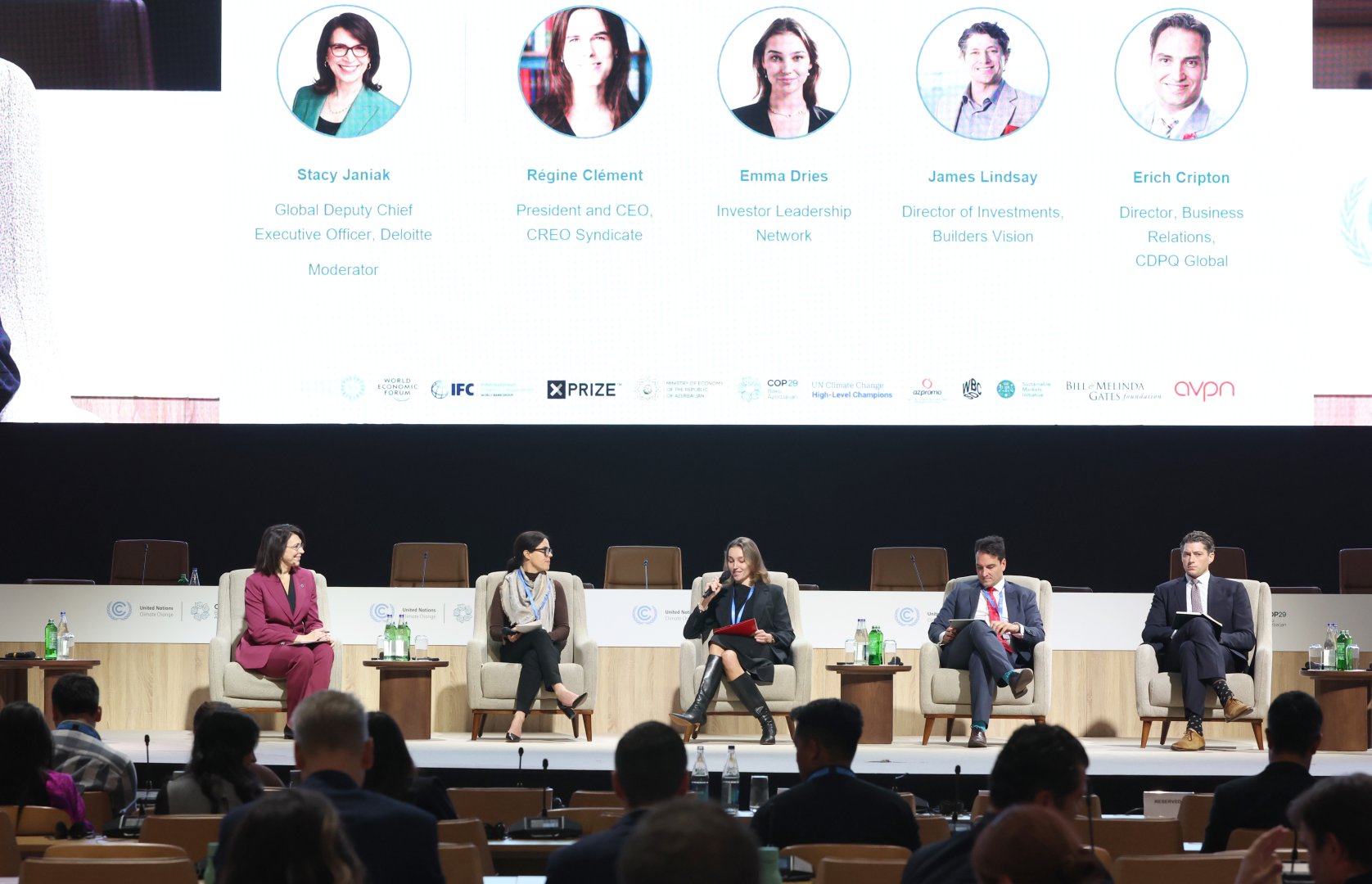Business strategies to combat climate change discussed at COP29 in Baku (PHOTO)