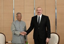 President Ilham Aliyev meets with Chief Adviser to Interim Government of Bangladesh (PHOTO/VIDEO)