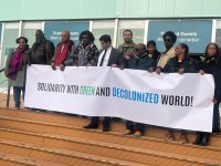 Azerbaijan's COP29 participants rally against Dutch and French colonial policies (PHOTO/VIDEO)