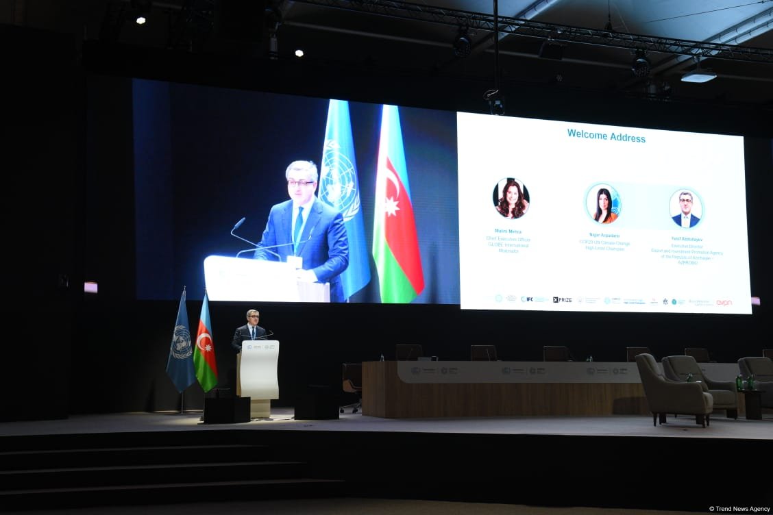COP29 hosts panel discussion on business, investment, philanthropy (PHOTO)