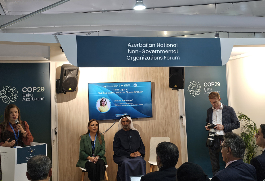 NGOs from Troika countries debut joint forum within COP29 in Azerbaijan